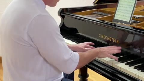 When a March Meets the Piano - Strauss Radetzky March, arranged for piano Energetic. Joyful. Iconic