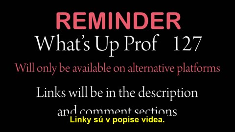 Biologické zbraně, transhumanismus, sledování, umělá inteligence __ Walter Veith • WUP 127