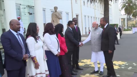 PM Modi Gets Grand Welcome in Ethiopia, Receives Nation’s Top Honor | Amaravati Today