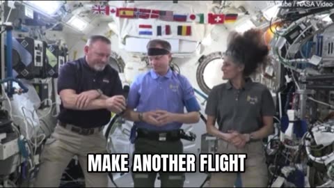 Stranded astronaut admits that Elon (SpaceX) offered to rescue them but Biden rejected it.