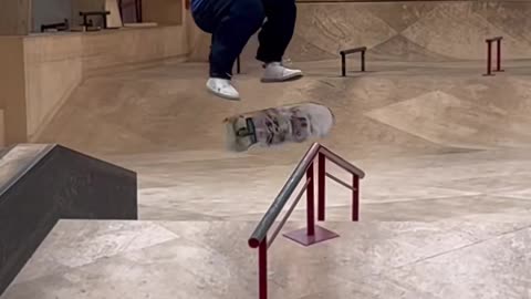 🔥🛹 360 Triple Flip Lipslide by reemyskater! Insane Trick! | SkateNation