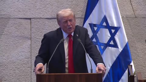 President Trump: "This is not only the End of a war, it is the END of an age of terror & death