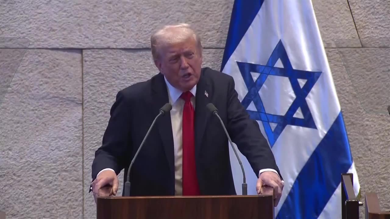President Trump: "This is not only the End of a war, it is the END of an age of terror & death