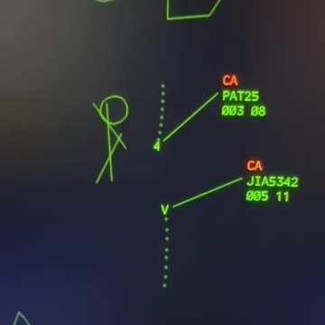 Playback from Official Air Traffic Control Radar