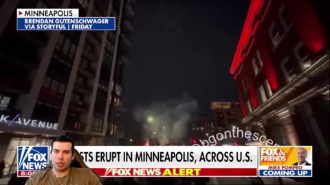 PROTESTERS STORM MINNEAPOLIS HOTEL WHERE ICE AGENTS BELIEVED TO BE STAYING