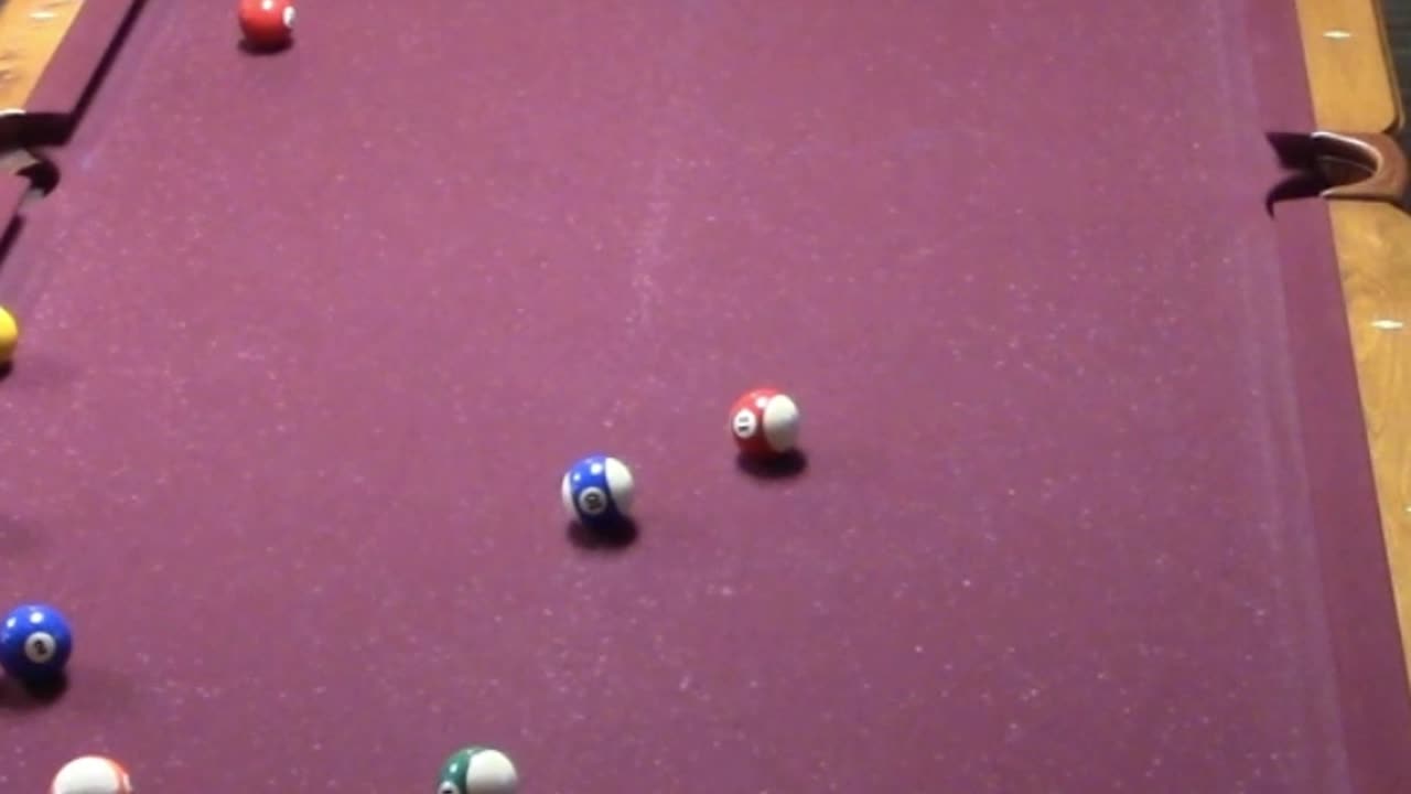 1 BALL BANK SHOT!