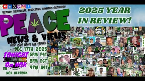 Tonight on Peace News and Views: Year In Review