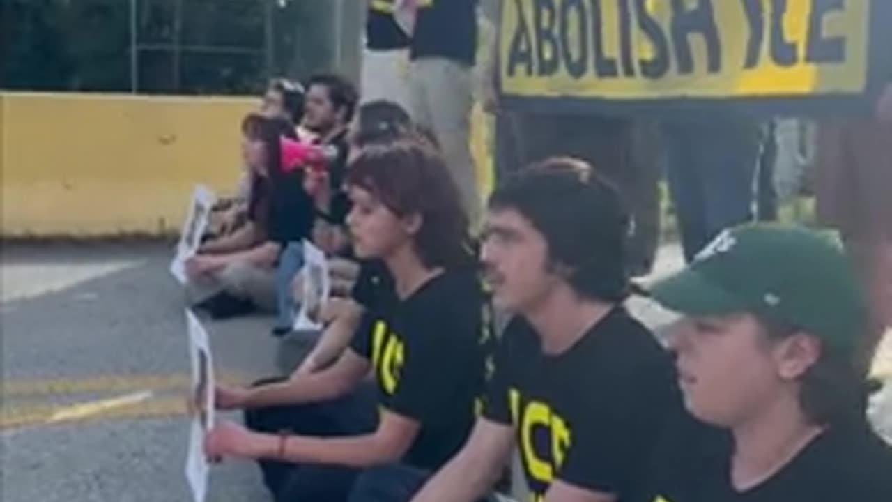 Mass arrests of anti-ICE leftist protesters who were obstructing law enforcement