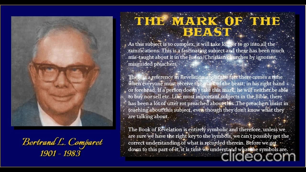 THE MARK OF THE BEAST by Bertrand L. Comparet