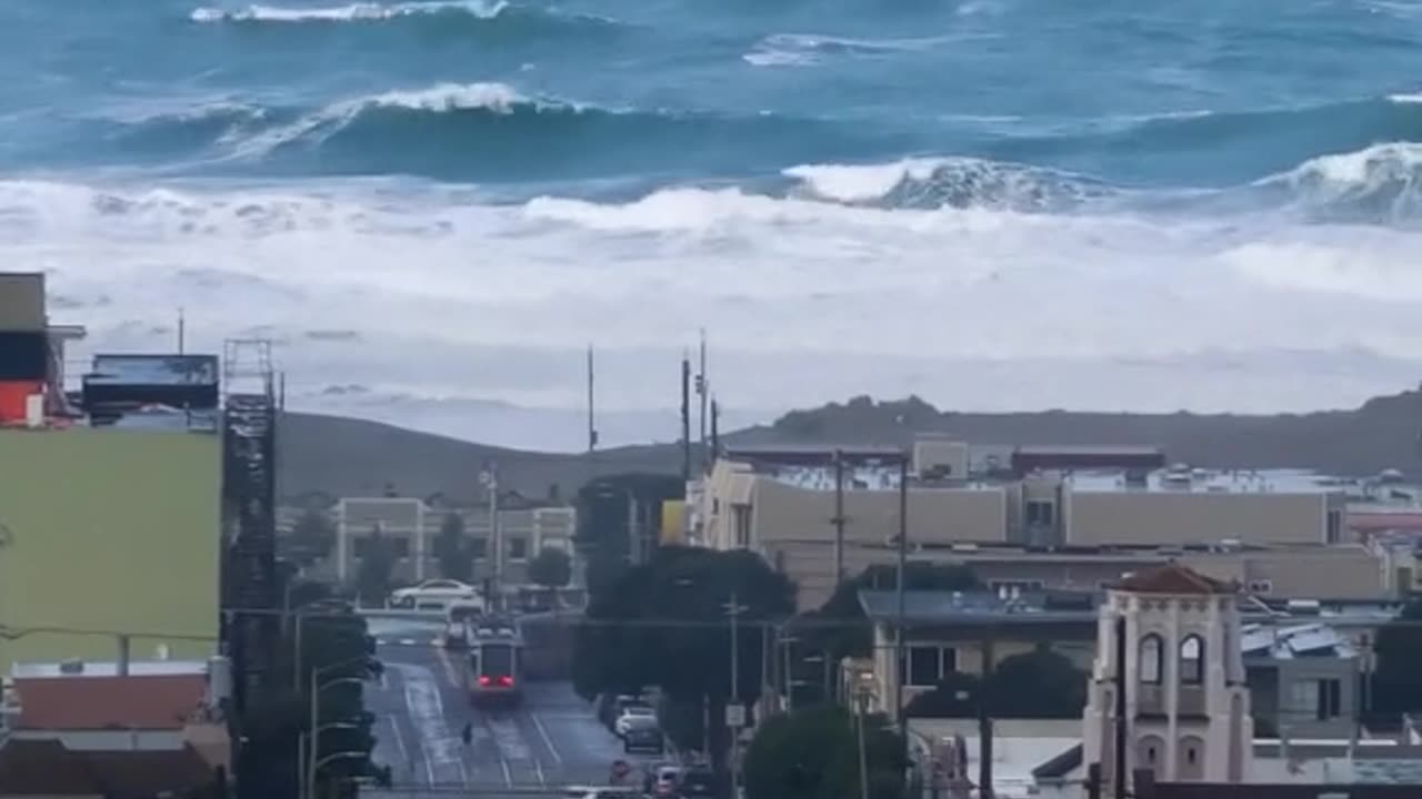 Winter Time In San Francisco Produces A Dramatic Coastline