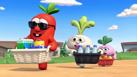 Natkhat Sabziya – Carrot Mooli Shalgam Picnic Rhyme for Kids