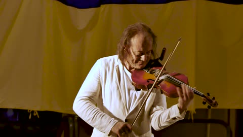 The Worlds BEST Violin Player Vasyl Popadiuk cover AC/DC Highway to Hell 2025 Orlando Ukrainian Fest