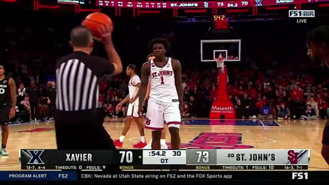 Xavier Vs St Johns Overtime Learfield Call 1-22-2025