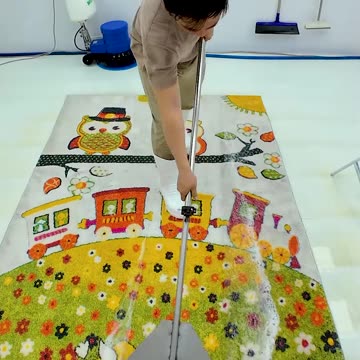 The Slime That Comes Out Is Amazing - Dirtiest Carpet - Satisfying Video #carpetcleaning #shorts