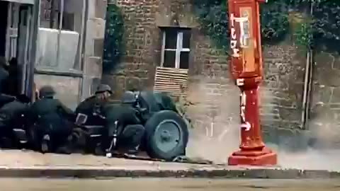 Combat footage of the Wehrmacht and US troops, Western front 1944