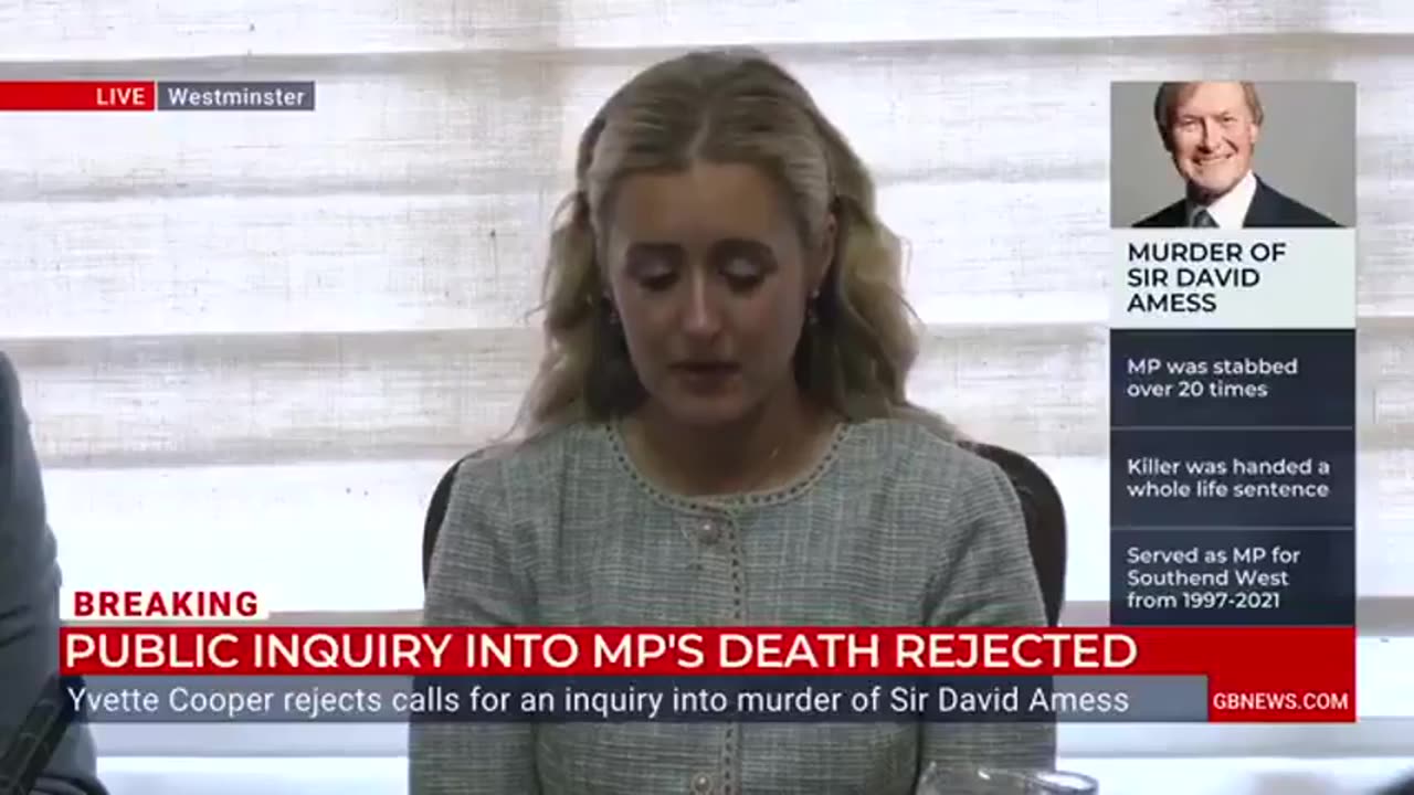 A sitting member of Parliament is murdered in cold blood by an Islamist