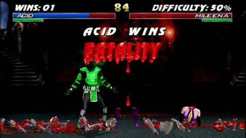 Acid vs Mileena