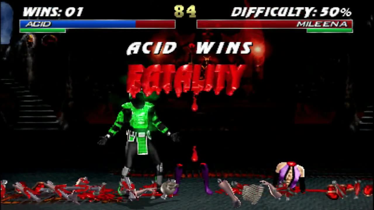 Acid vs Mileena