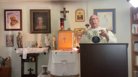 Unity of Christians. Adoration; homily on gifts of ourselves