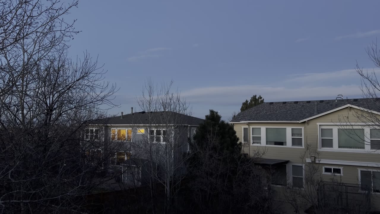 getting night time now