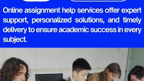 online assignment help service