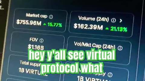 virtual protocol price prediction crypto news today #fyp