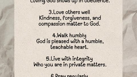 Top 8 Ways to Please God