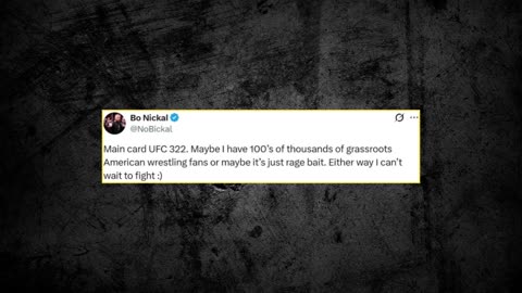 Bo Nickal Fires Back: “I Belong on the Main Card!”