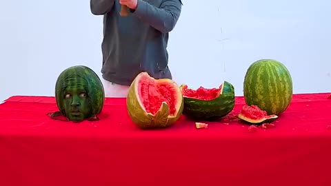 Can You Guess The Fake Watermelon?