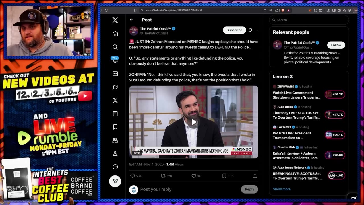 Woke MELTDOWN From Hasan & AOC As Mamdani Abandons All Promises & Demands More Money From Supporters