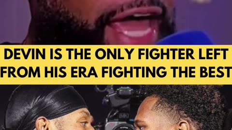 Devin is the big DAWG in the WELTERWEIGHT DIVISION.