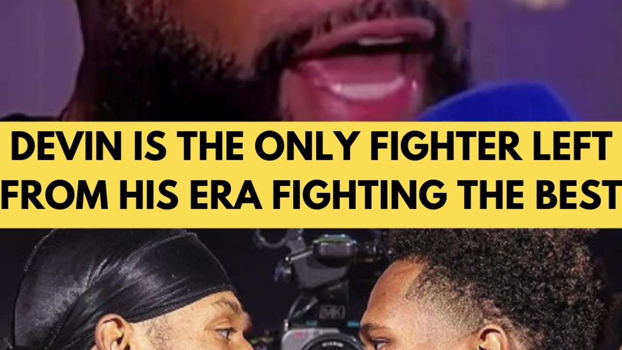 Devin is the big DAWG in the WELTERWEIGHT DIVISION.