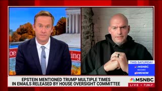 John Fetterman Takes Shot At Democrats For Not Releasing Epstein Files When Biden Was President