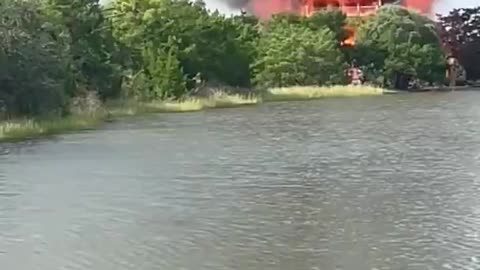 A massive fire destroyed the Edisto Beach home of South Carolina Circuit Court