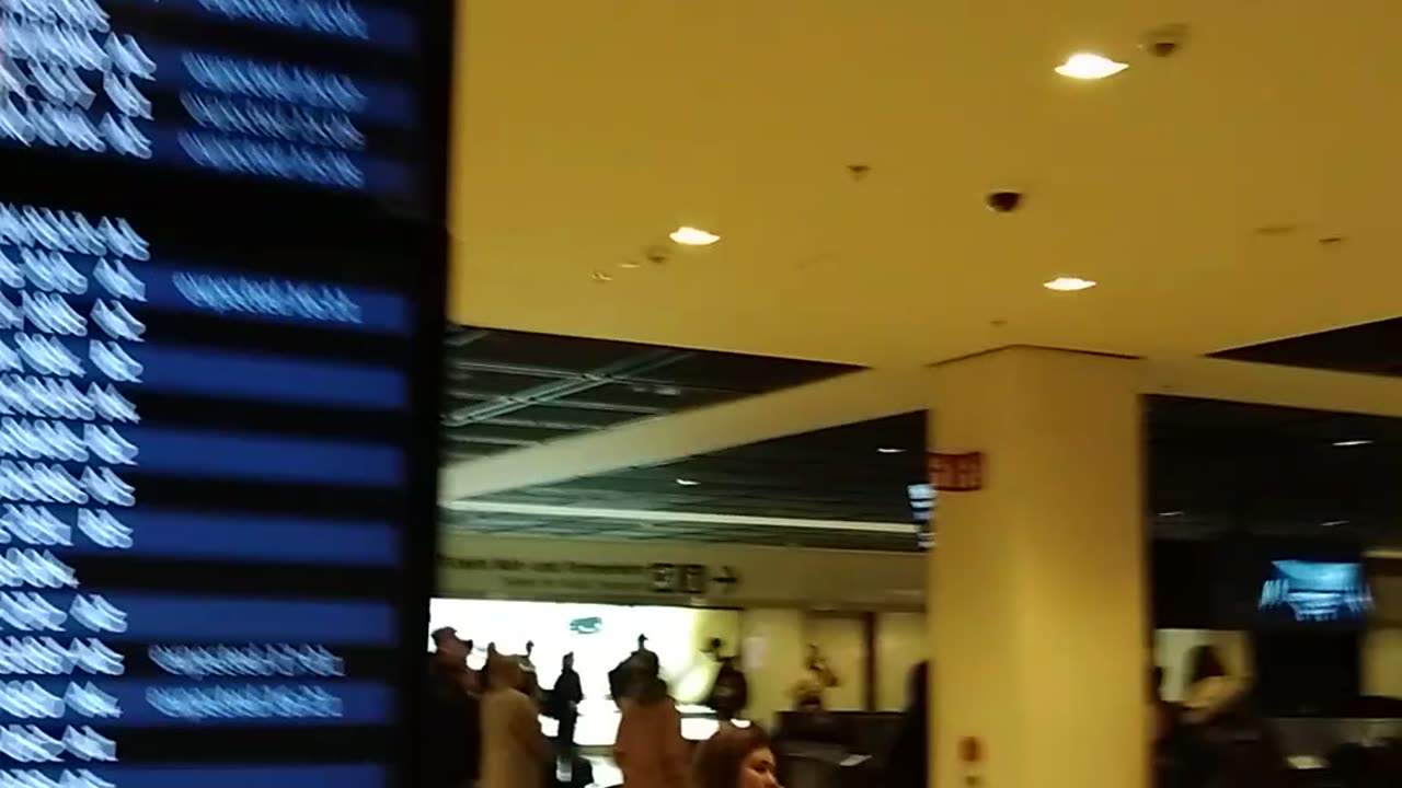 Arriving At Berlin Airport
