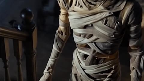 MINDZYNE#31 - The Mummy comes to see you #mummy #aiart #mindzyne #halloween