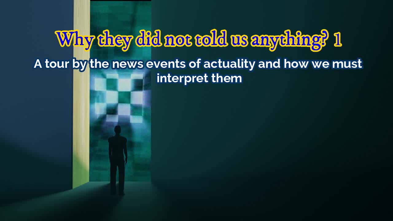 Why they did not told us anything? 1