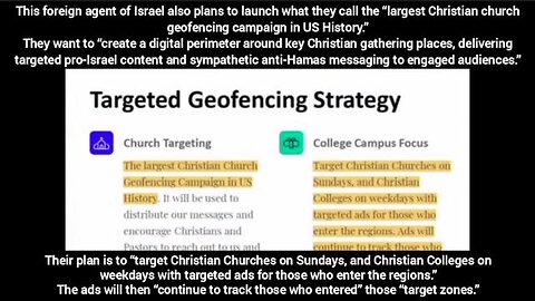 USA: Israeli company to launch “largest Christian church geofencing campaign in US History.”