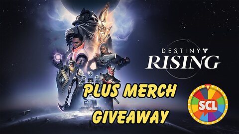 DESTINY RISING AND NEW MERCH GIVEAWAY