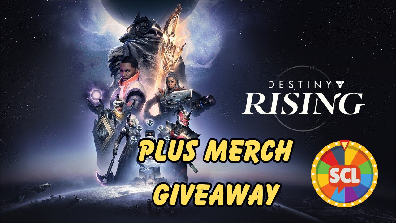 DESTINY RISING AND NEW MERCH GIVEAWAY