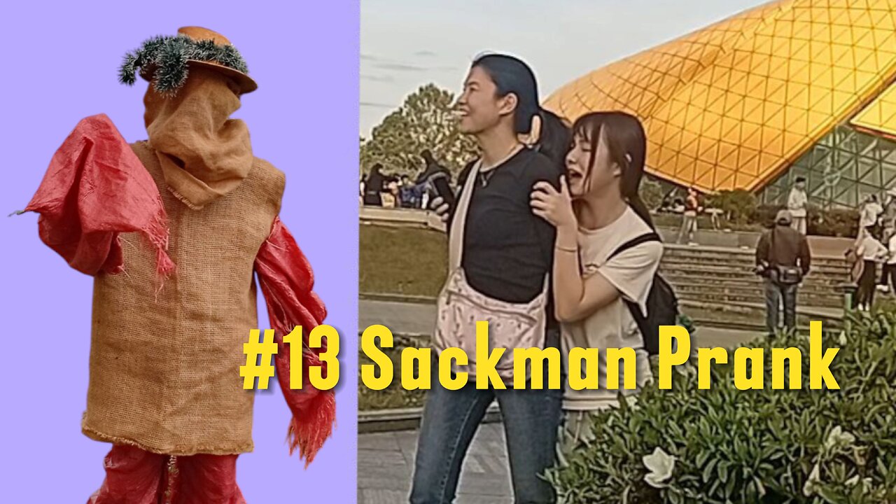 #13 ✅ Best Sackman Prank Video 2025 – Extreme Reactions & Funniest Scare Prank! Art Born Trash