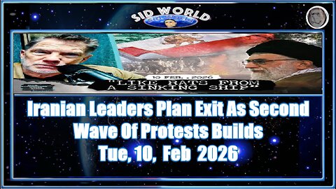 Iranian Leaders Plan Exit As Second Wave Of Protests Builds