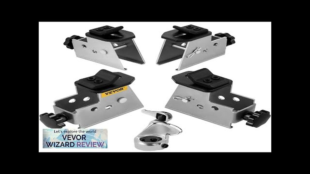 ATV & Motorcycle Tire Changer Clamp Kit With 4 Clamps & Bird Head Tool - No Scratch Rim Protection