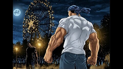 BAKI GAIDEN YUUENCHI Taizan Matsumoto vs ryuukou yanagi