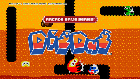 Arcade Game Series: Dig Dug HD Gameplay (Xbox One)