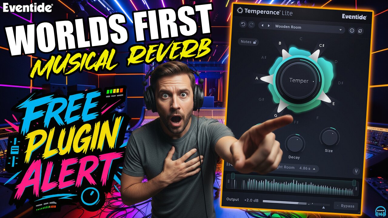 FREE PLUGIN - Eventide TEMPERANCE LITE Musical Reverb (Don't Miss This One!)