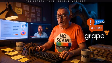 GRAPE (GRP/GGT) Web4 Crypto Scam? Exposing Stephen Andrew James McCullah’s Grap3.com Pump-and-Dump