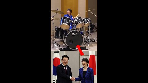 Actuación musical sorpresa de los líderes de Japón y Corea del Sur