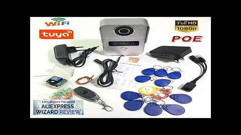 Tuya Smart Doorbell Wifi Video Intercom POE 1080P Camera Android/IOS Phone Motion Review