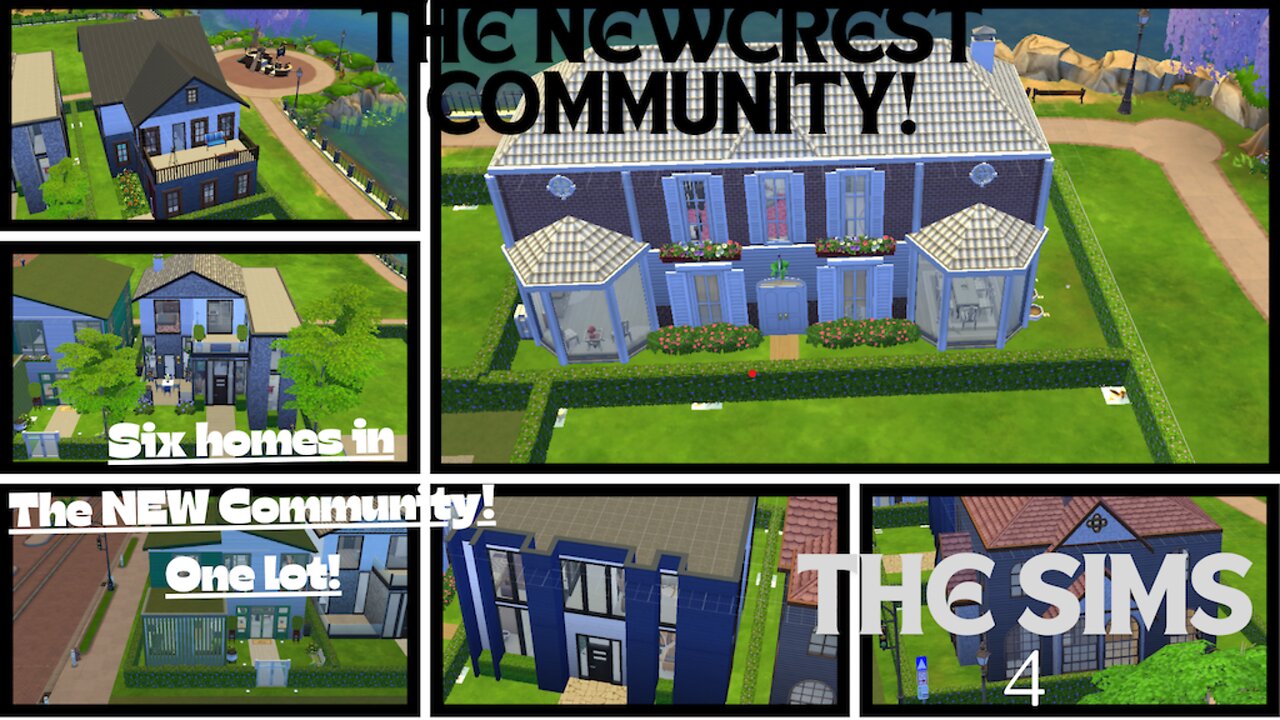 Sims 4 - Speed Building a Neighborhood!